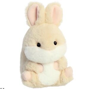 Aurora World Rolly Pet Collection Lively Bunny Plush Stuffed Animal